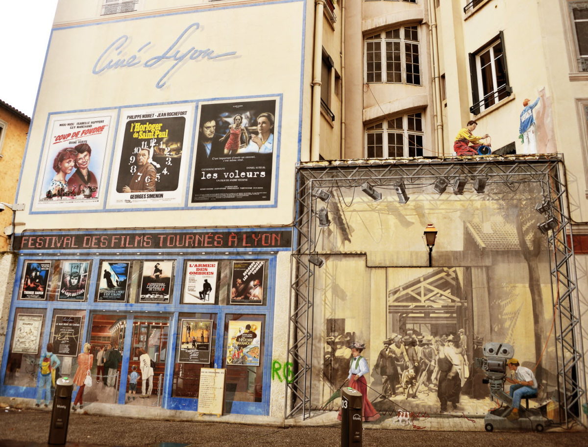 Fresque du cinéma de Lyon